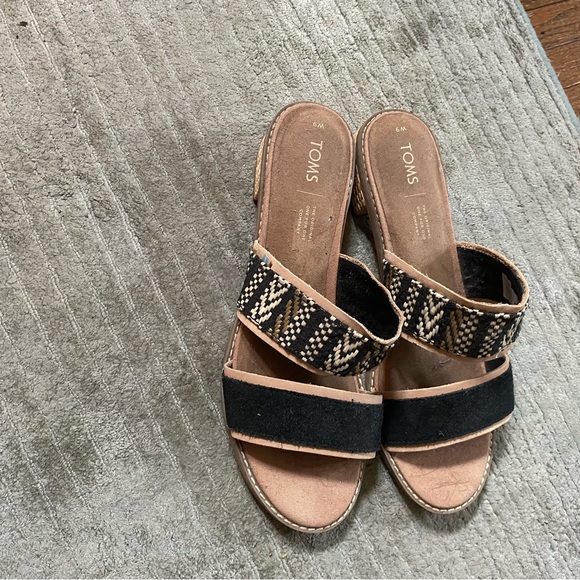 Toms Mariposa Two Tone slides - Picture 5 of 5